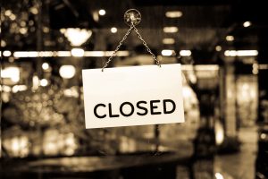Closed, closures closed sign 300x200